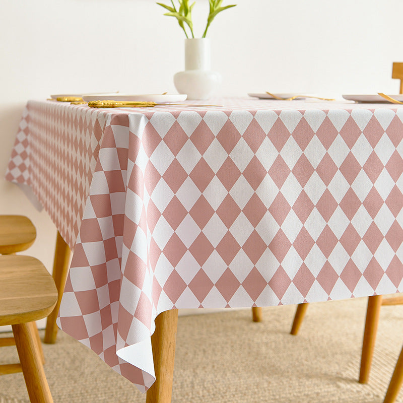 Waterproof PVC Tablecloth – Oil-Proof & Easy-Clean Table Cover
