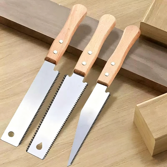 Hand Saw with Wooden Handle – SK5 Steel Precision Cutting Tool Cut Faster, Cleaner & With Less Effort