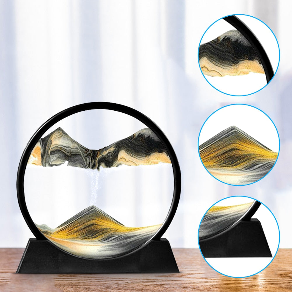 Mesmerizing Flow Sand Art