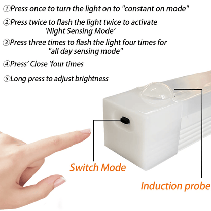 🔥LAST DAY SALE 40% OFF - 💡 Punch-free Smart Sensor Magnetic Rechargeable LED Lights