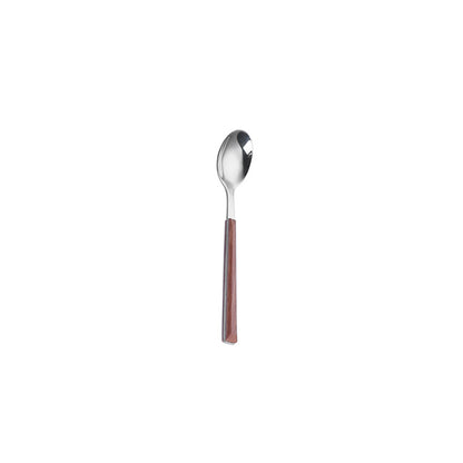 Stainless Steel Cutlery Set – Elegant Wooden Handle Flatware