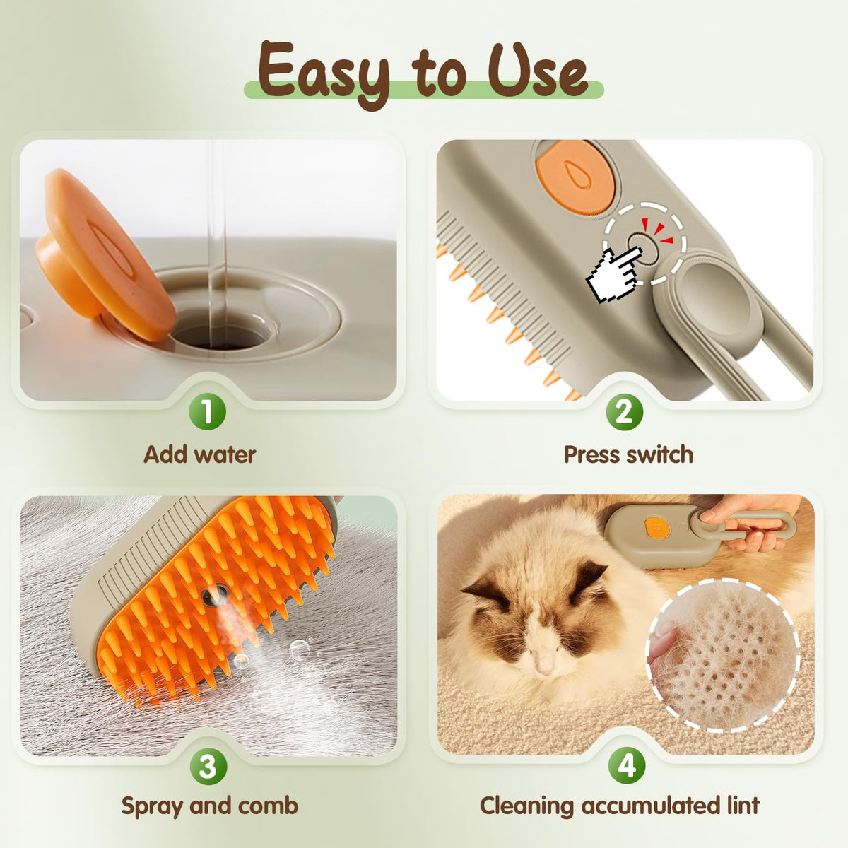 🔥Last Day 40% OFF🔥- Quick & Easy Pet Hair Remover Comb