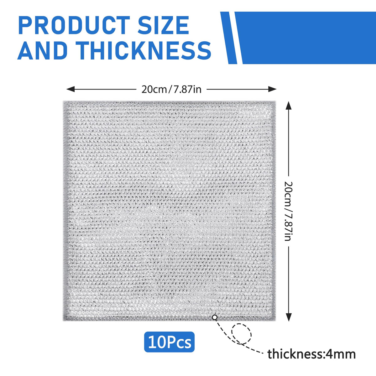 Reusable Diamond Weave Scrubber Cloths – Tough on Stains, Gentle on Surfaces