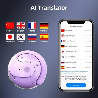 🏆#1 Best Seller ⏰ 49% OFF 💎AI Translation Wireless OWS Bluetooth5.4 Earphones (Fit iOS & Android)